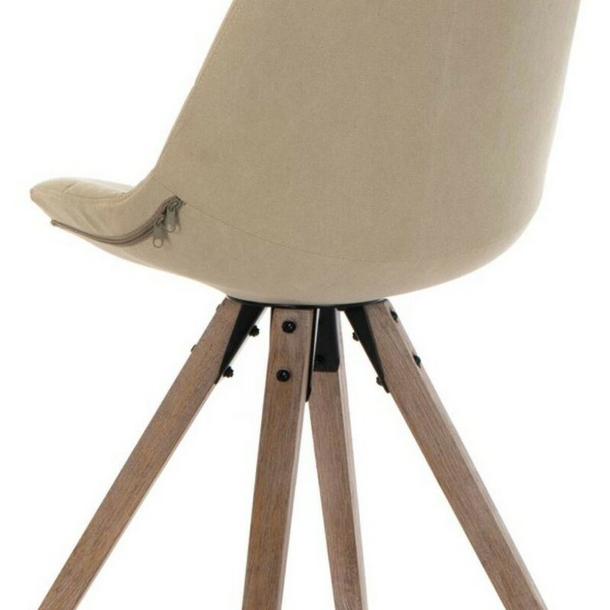 Esszimmerstühle DKD Home Decor – 2er-Set skandinavische Stühle Beige
