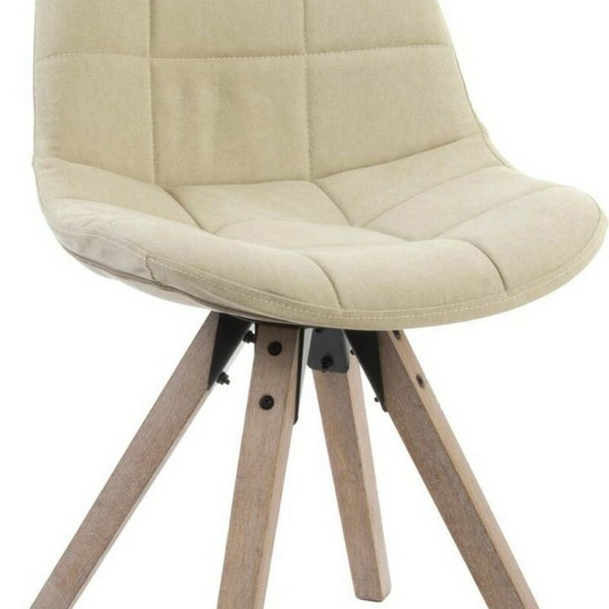 Esszimmerstühle DKD Home Decor – 2er-Set skandinavische Stühle Beige