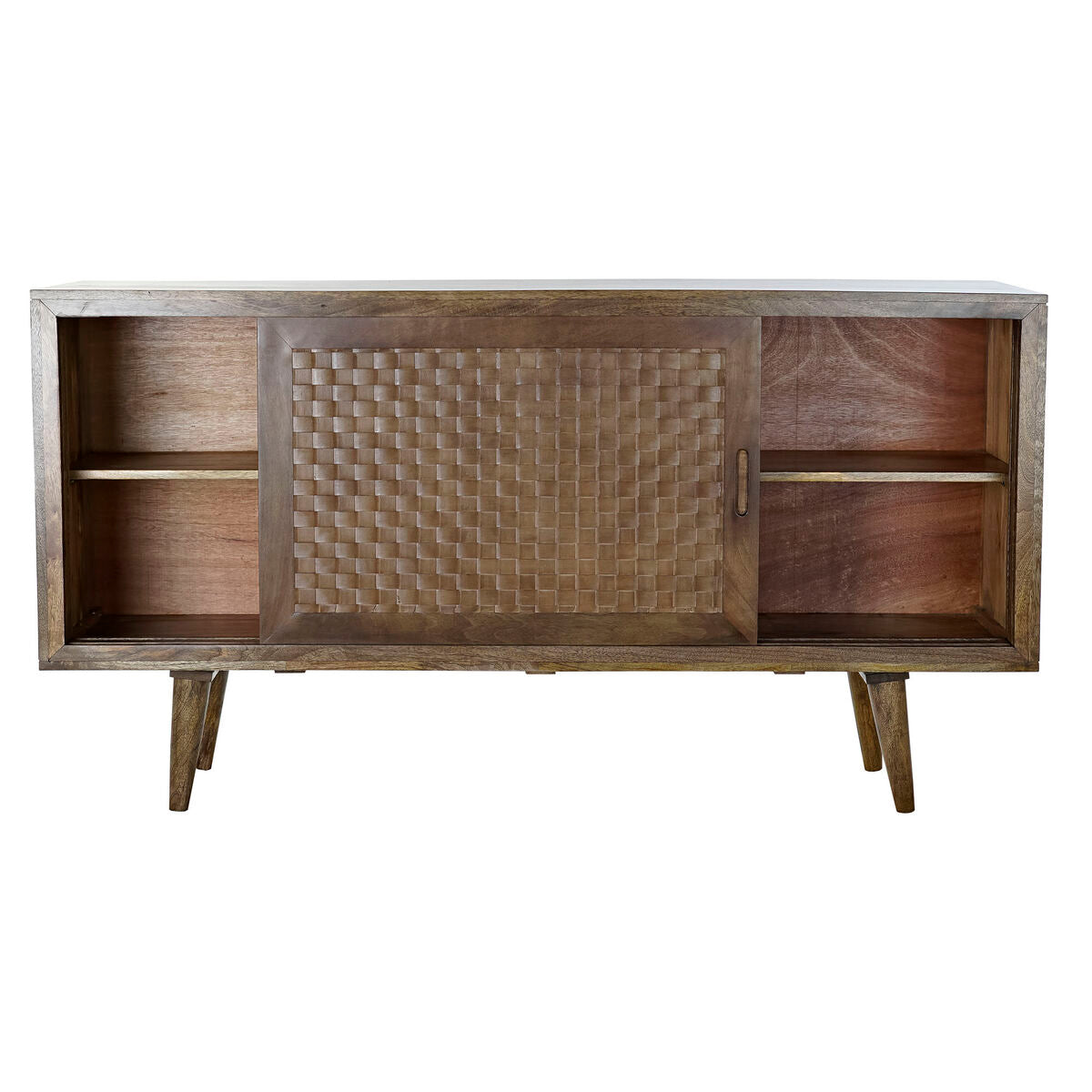 Massives Sideboard aus Mangoholz – 4 Schubladen & 4 Fächer, 160 cm