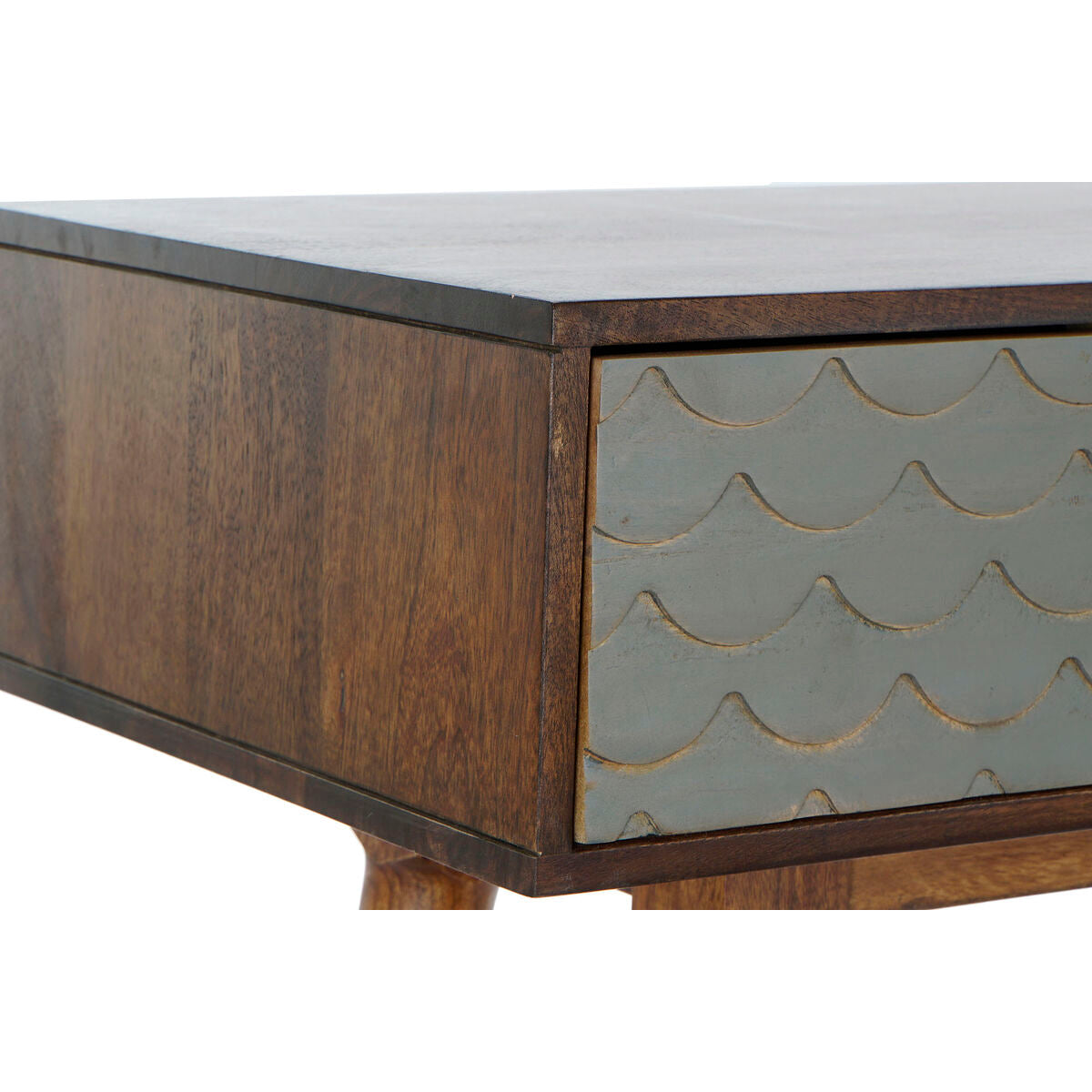 Sideboard/Beistelltisch DKD Home Decor – Mango-Holz, Grau, 120 cm