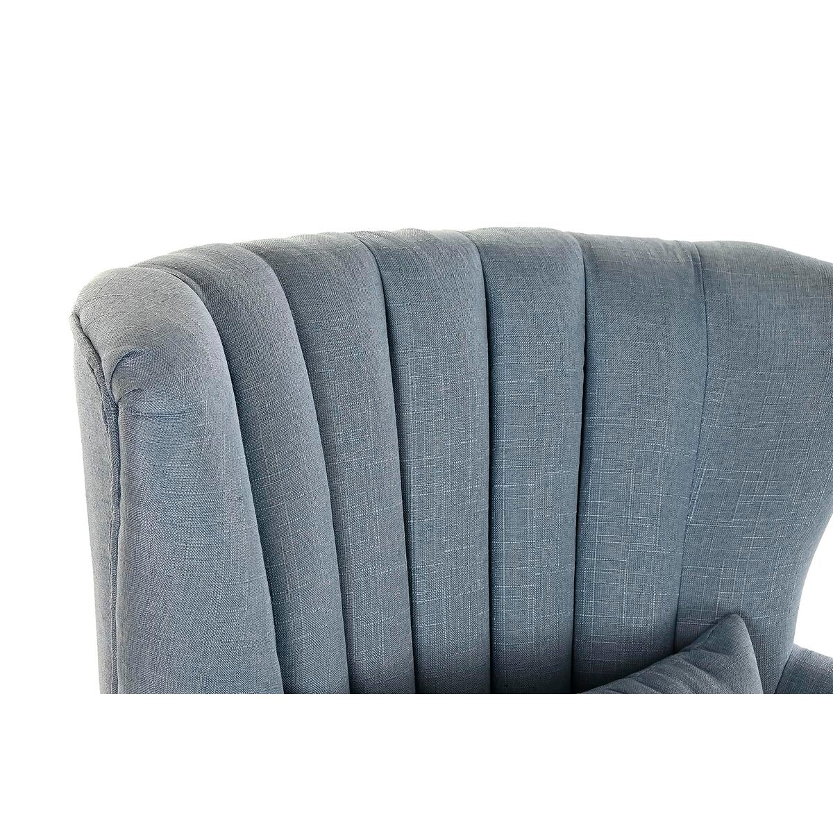 Sessel DKD Home Decor – Armlehnsessel in Celeste, Gummiholz-Beine