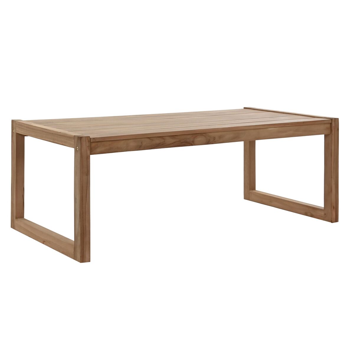 Gartentisch DKD Home Decor – Massivholz Teak in Naturbraun