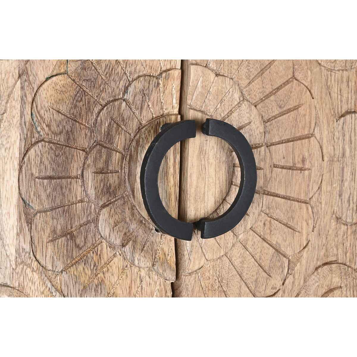 DKD Home Decor Schrank – Mango-Holz & Metall im Mandala-Design