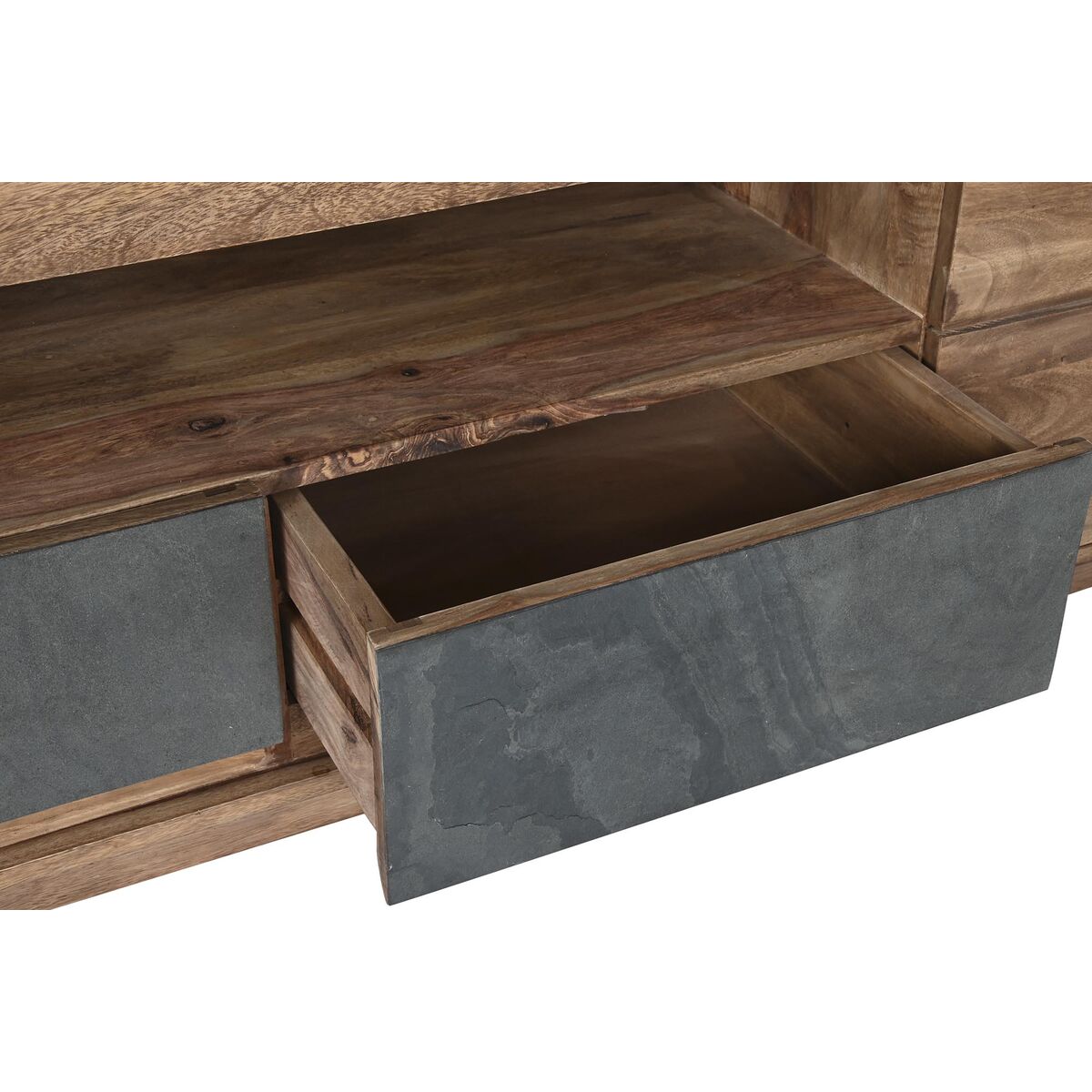 TV-Möbel DKD Home Decor Sheesham & Steinoptik (175 x 45 x 53 cm)