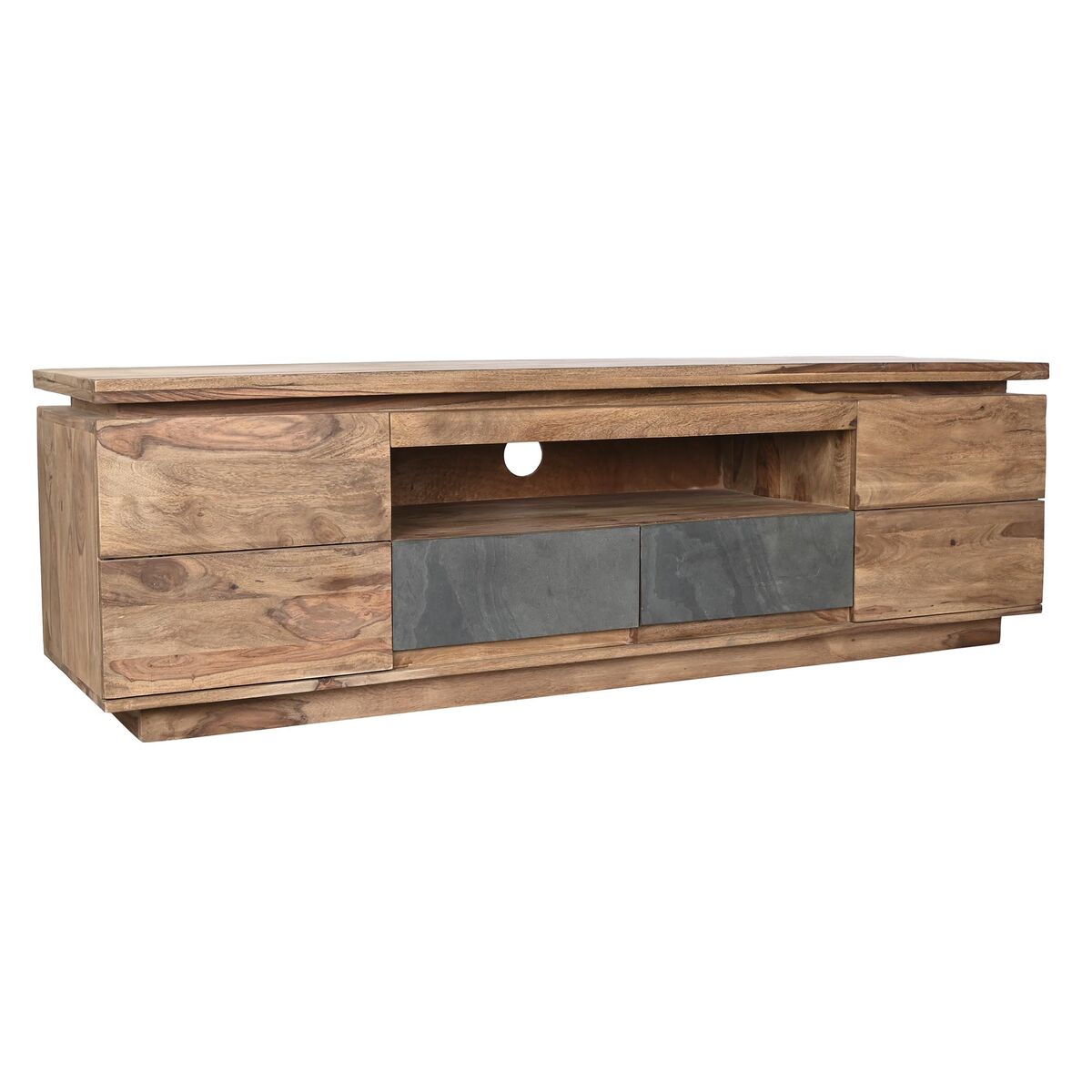 TV-Möbel DKD Home Decor Sheesham & Steinoptik (175 x 45 x 53 cm)