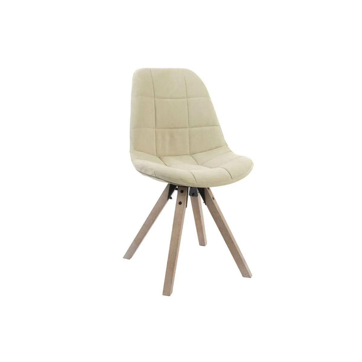 Esszimmerstühle DKD Home Decor – 2er-Set skandinavische Stühle Beige Bigbuy
