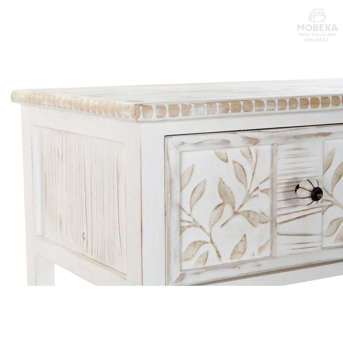 Konsole DKD Home Decor – Weiß (81 x 36 x 85 cm) Bigbuy