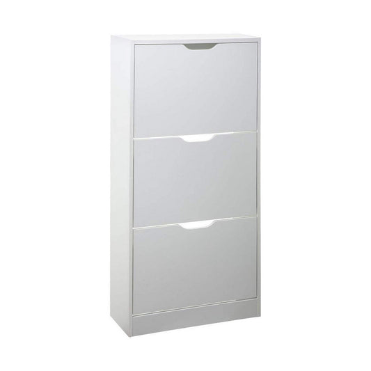 Schuhregal 5five Simply Smart – Weiß, Holz (115 x 60 x 24 cm)