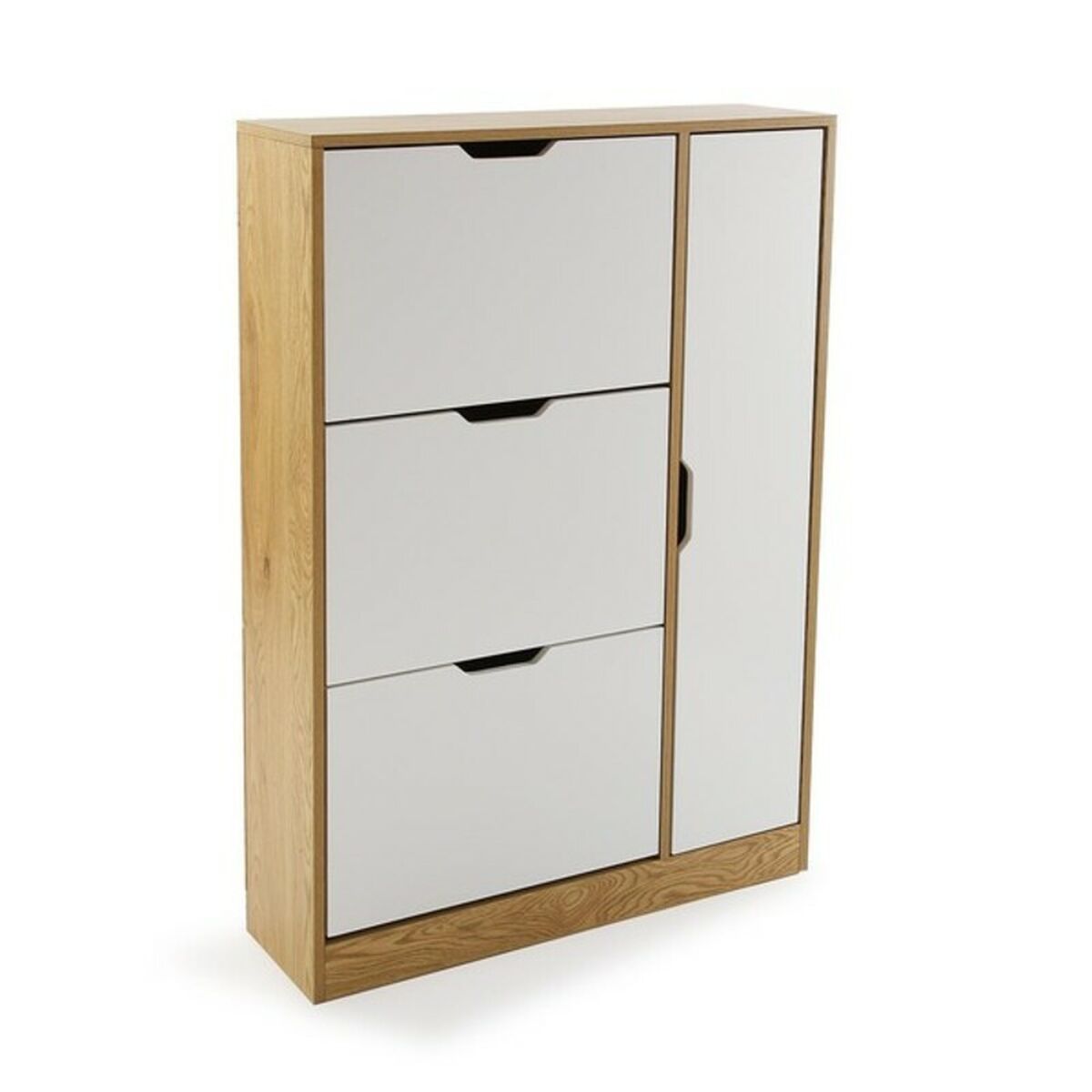 Schuhregal Versa – Melamin & MDF-Holz (23,5 x 117 x 80 cm)