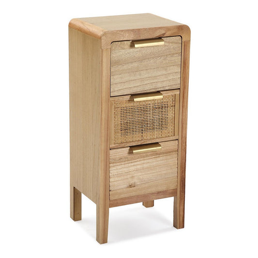 Kommode mit 3 Schubladen – MDF-Holz, 66 cm