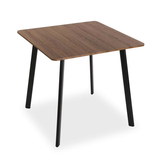 Esstisch Versa Klaudia – 80 x 80 cm, MDF-Holz & Metall, Modern