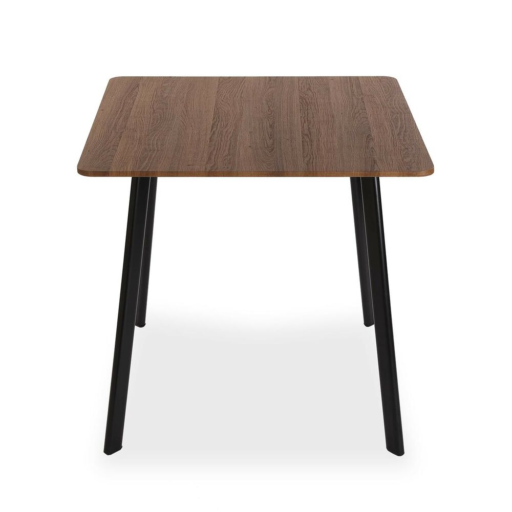 Esstisch Versa Klaudia – 80 x 80 cm, MDF-Holz & Metall, Modern