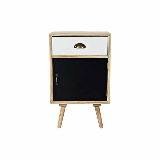 Moderner Nachttisch – DKD Home Decor MDF-Holz in Weiß & Navy Blau