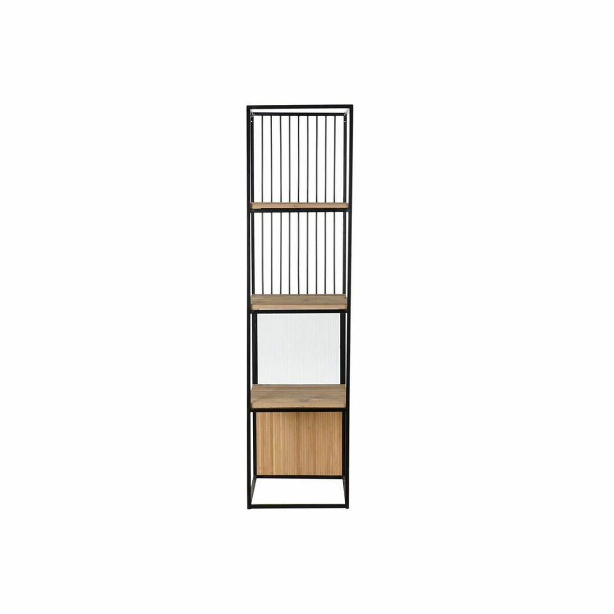 Regal aus Mango-Holz & Metall – 4 Ebenen