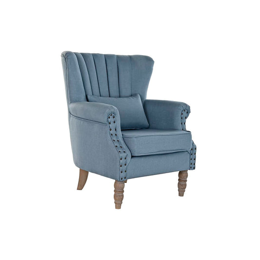 Sessel DKD Home Decor – Armlehnsessel in Celeste, Gummiholz-Beine