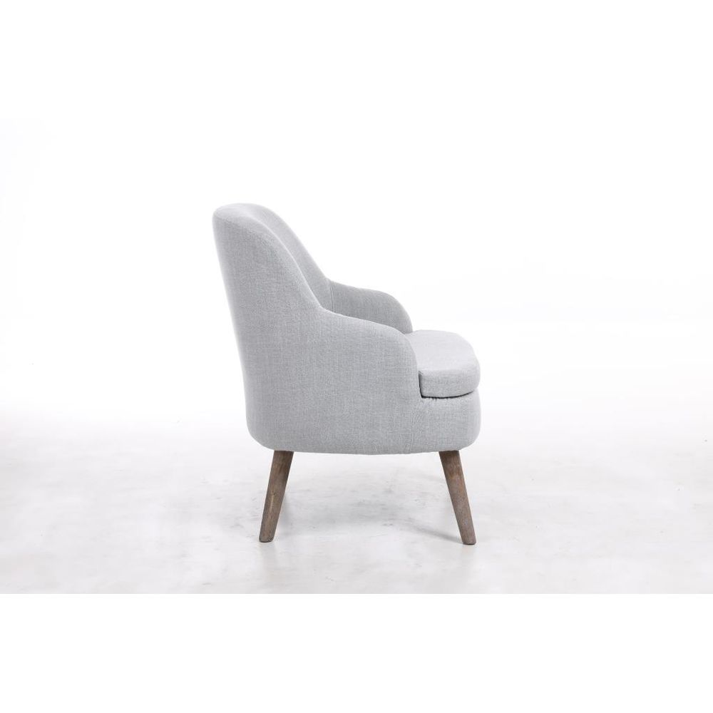 Armlehnstuhl DKD Home Decor – Moderner Sessel in Hellgrau