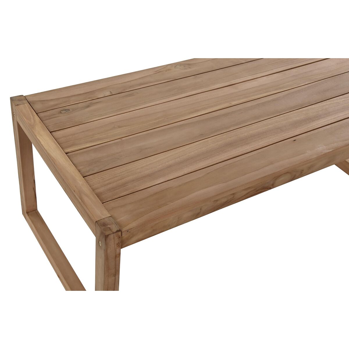 Gartentisch DKD Home Decor – Massivholz Teak in Naturbraun