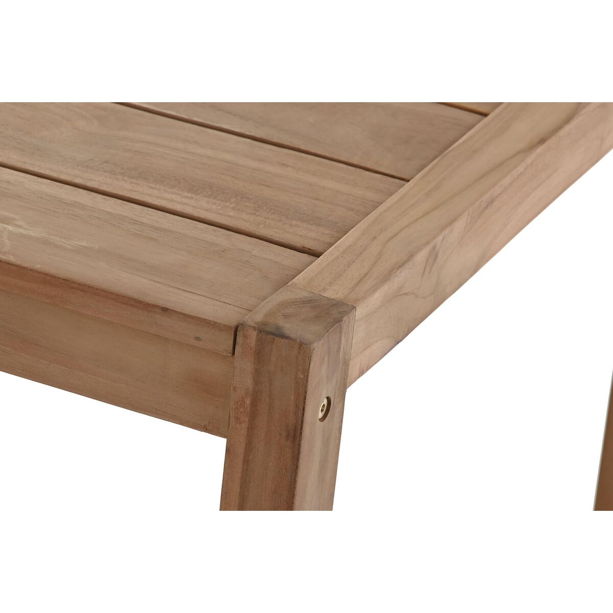 Gartentisch DKD Home Decor – Massivholz Teak in Naturbraun