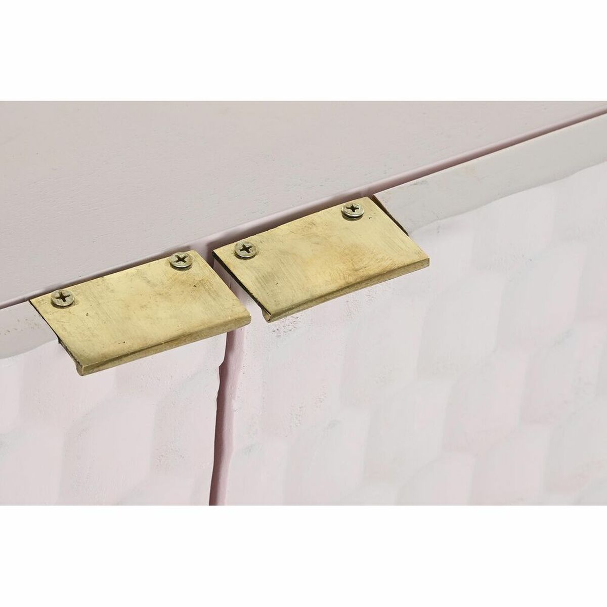 Sideboard DKD Home Decor – Pink & Gold, Mango-Holz & Metall