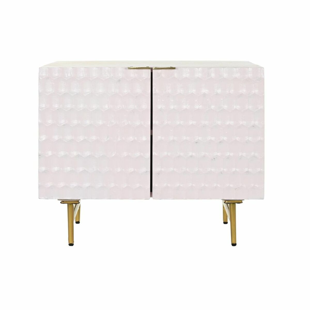 Sideboard DKD Home Decor – Pink & Gold, Mango-Holz & Metall