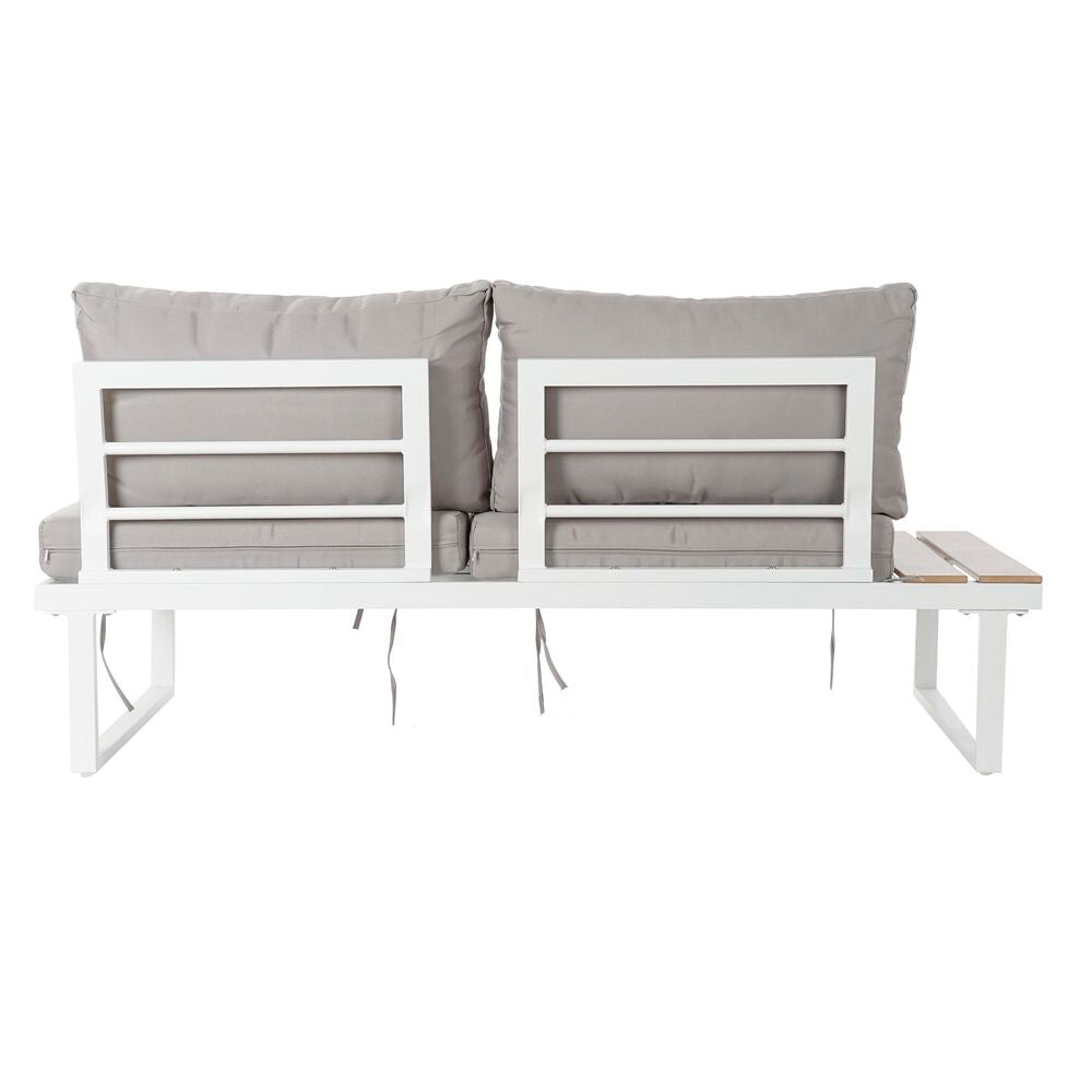 Gartensofa-Set DKD Home Decor – 4-teilig, Stahl, Polyester & Resin