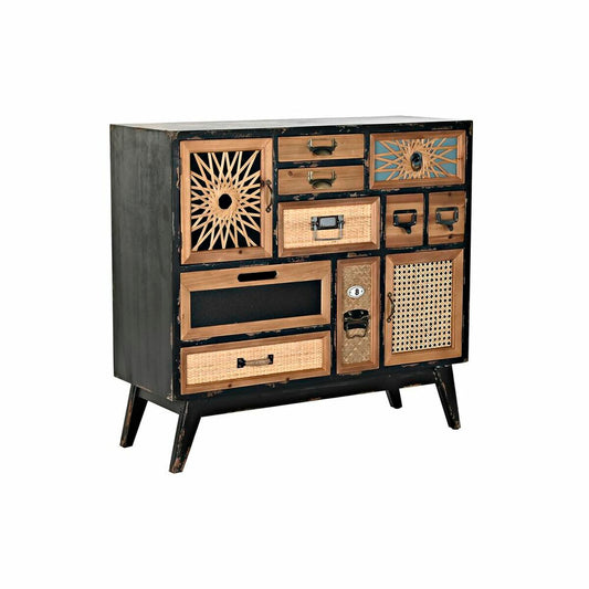 Vintage-Kommode „Mix & Match“  9 Schubladen, 2 Türen, Tanne/MDF