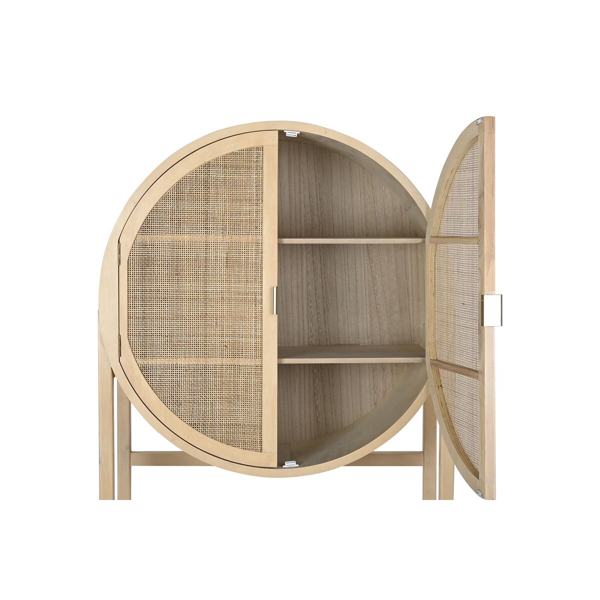 Sideboard DKD Home Decor – Rundes Design Paolownia- & MDF-Holz