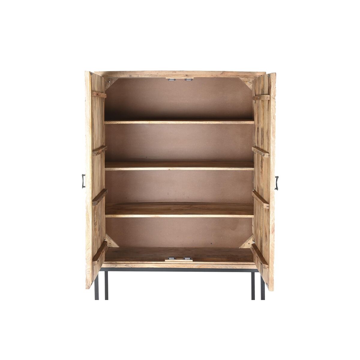 DKD Home Decor Schrank – Mango-Holz & Metall im Mandala-Design