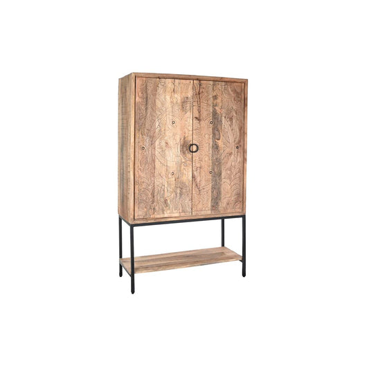 DKD Home Decor Schrank – Mango-Holz & Metall im Mandala-Design