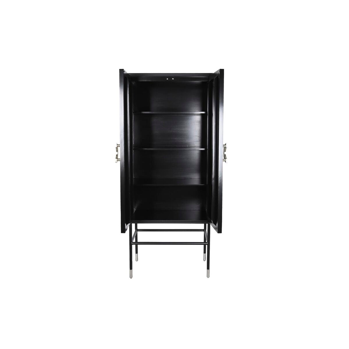 Design-Schrank DKD Home Decor – Schwarz/Grau, Resin & MDF, 181 cm