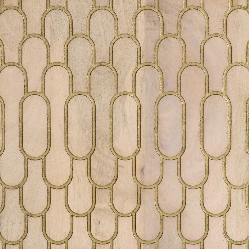 Badschrank 38X33X160 Cm Massivholz Mango