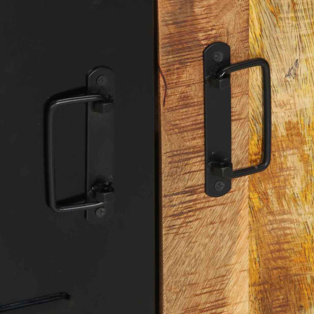 Badezimmerschrank Braun 55 X 35 X 60 Cm Massivholz Mango