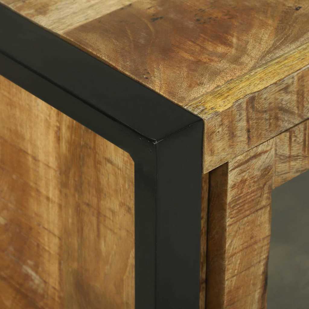 Badezimmerschrank Braun 40 X 30 X 60 Cm Massivholz Mango