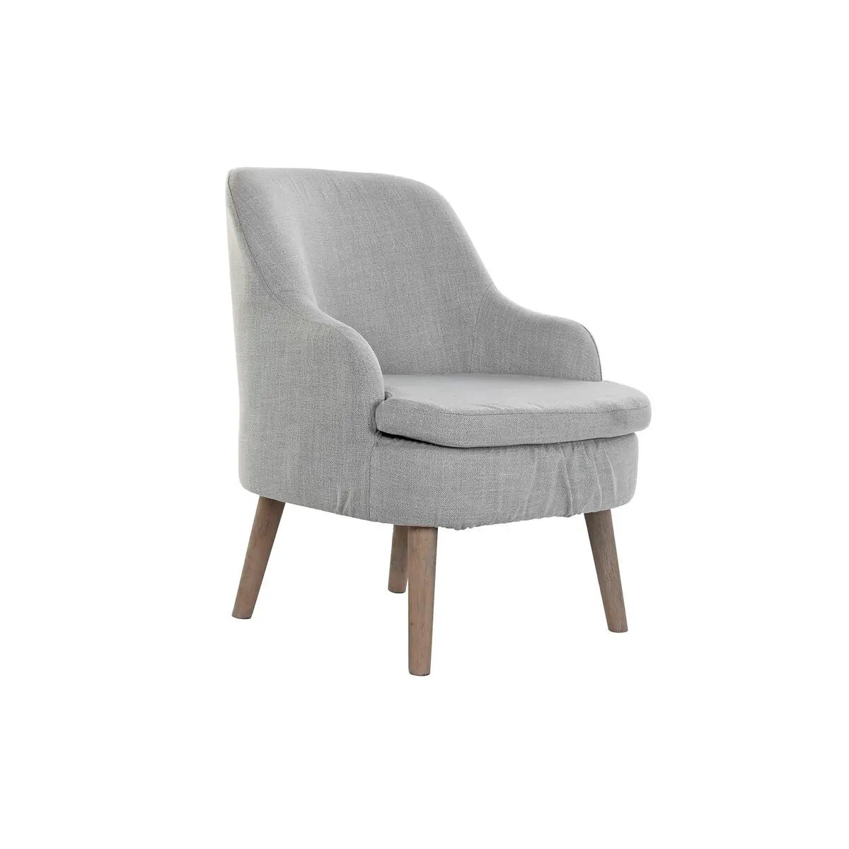 Armlehnstuhl DKD Home Decor – Moderner Sessel in Hellgrau Bigbuy