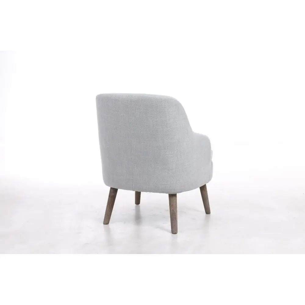 Armlehnstuhl DKD Home Decor – Moderner Sessel in Hellgrau Bigbuy