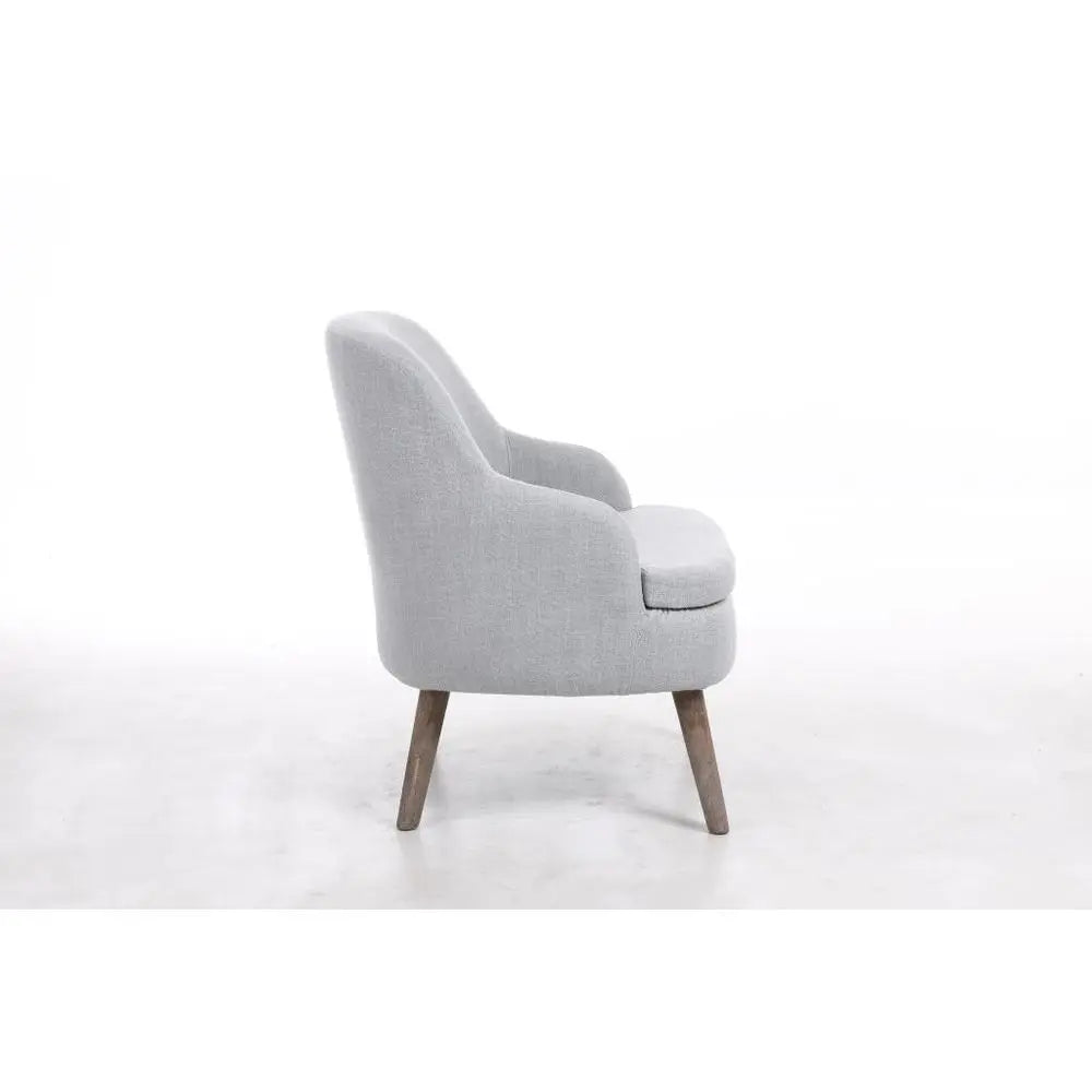 Armlehnstuhl DKD Home Decor – Moderner Sessel in Hellgrau Bigbuy