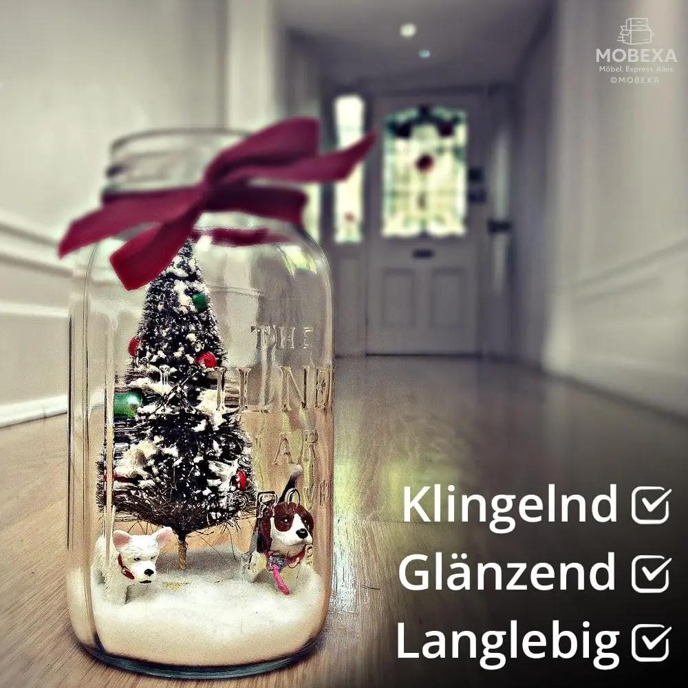 Christmas Tree Mini Artificial Miniature Christmas Tree Green Mini Christmas Tree Small Christmas Decoration for Table Decoration, DIY, Shop Window Figures 10/16/22 cm - Pack of 9 MOBEXA