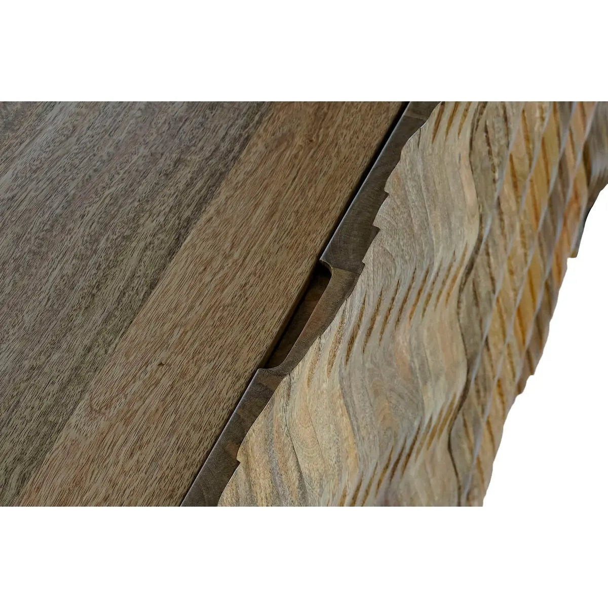 Design-Sideboard aus Mangoholz & Metall – 3 Türen, 177 cm Bigbuy