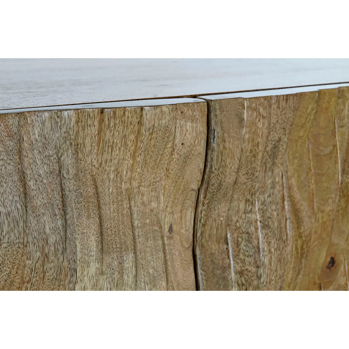 Design-Sideboard aus Mangoholz & Metall – 3 Türen, 177 cm Bigbuy