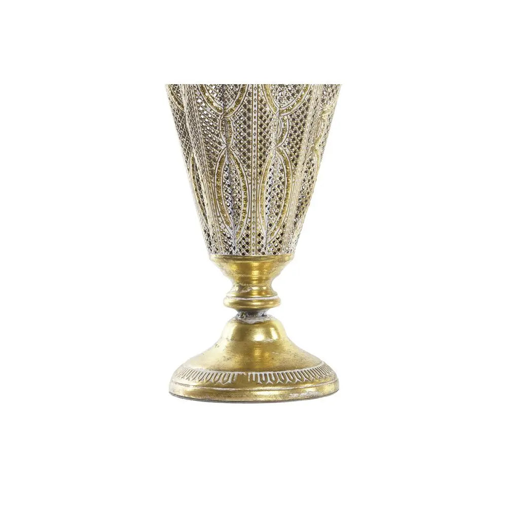 Eleganter Schirmständer im Vintage-Look Gold, Metall, 76 cm Höhe Bigbuy