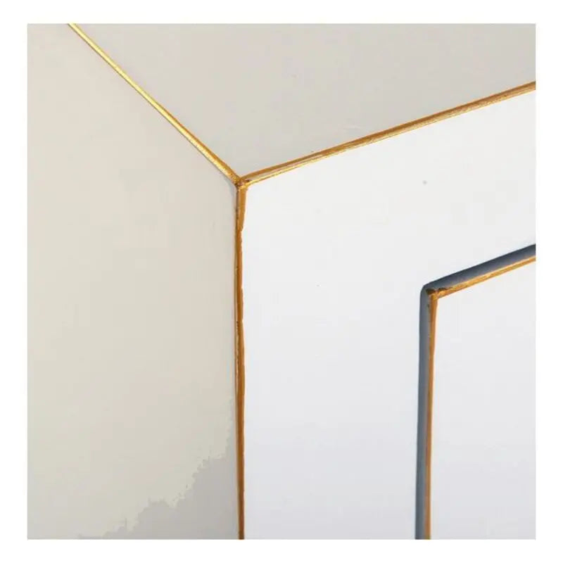 Flurtisch im Asia-Stil – Weiß, 5 Schubladen, Massivholz, 80 cm Bigbuy