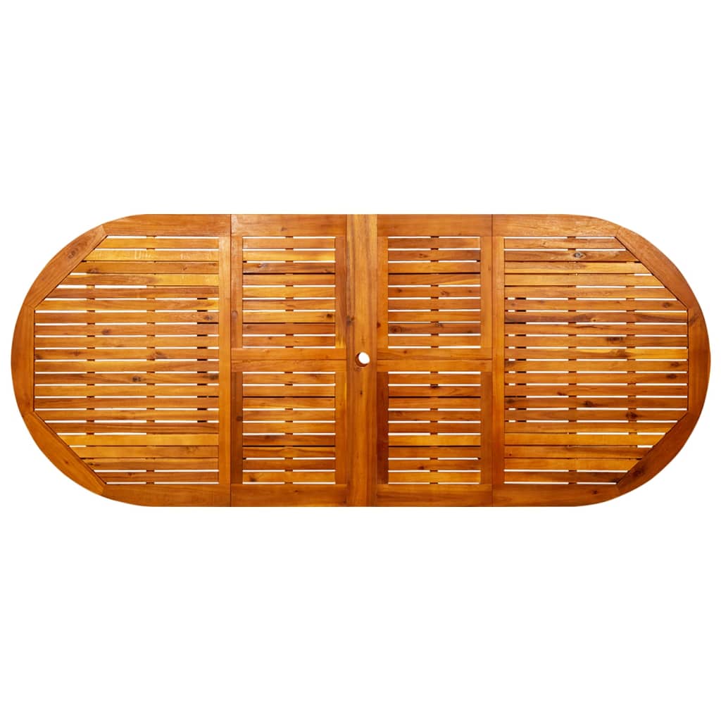 Garten-Esstisch (160-240)X100X75 Cm Massivholz Akazie