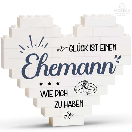 Gift for Dad for Christmas, Birthday Gift for Dad from Daughter Son, Gifts for Dad on Birthday, Valentine's Day, Heart Shaped Plaque Decoration MOBEXA