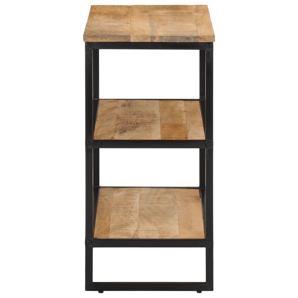 Konsolentisch 100X35X70 Cm Raues Massivholz Mango