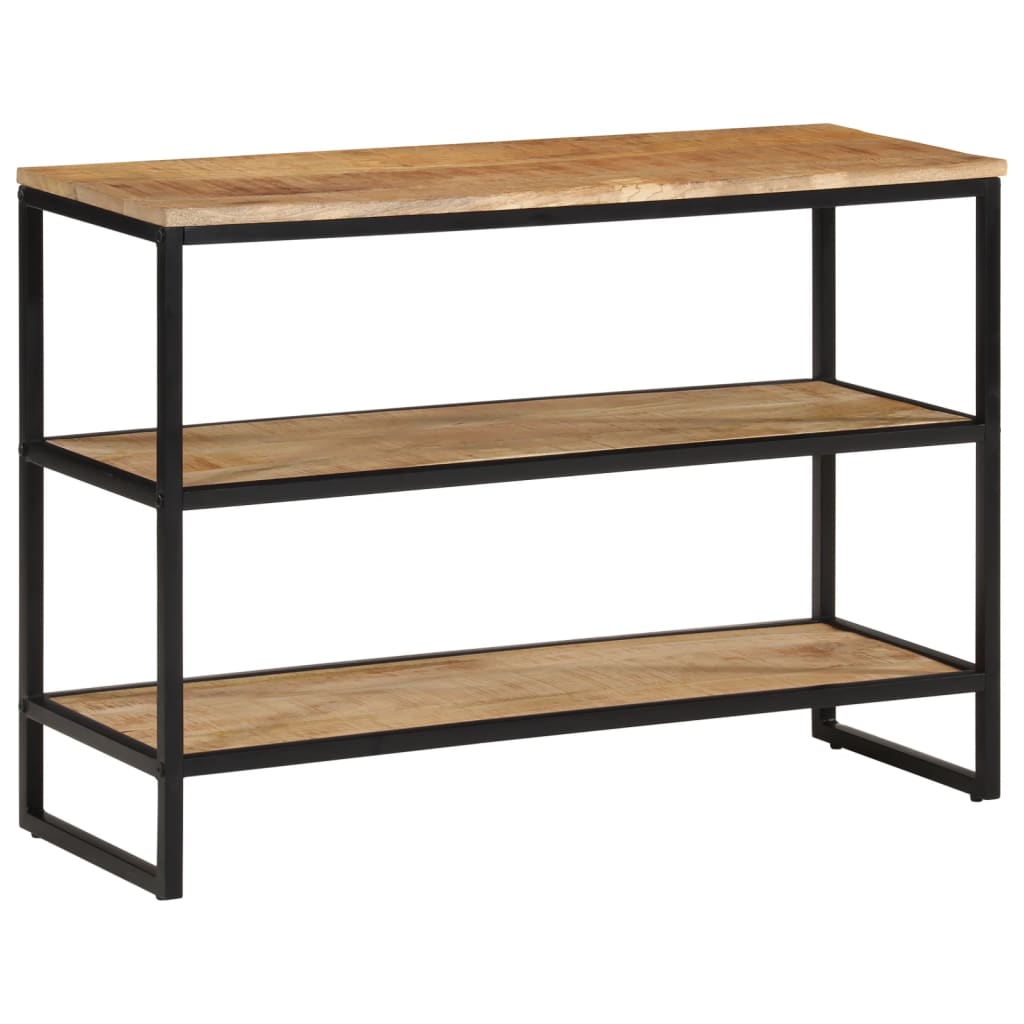 Konsolentisch 100X35X70 Cm Raues Massivholz Mango