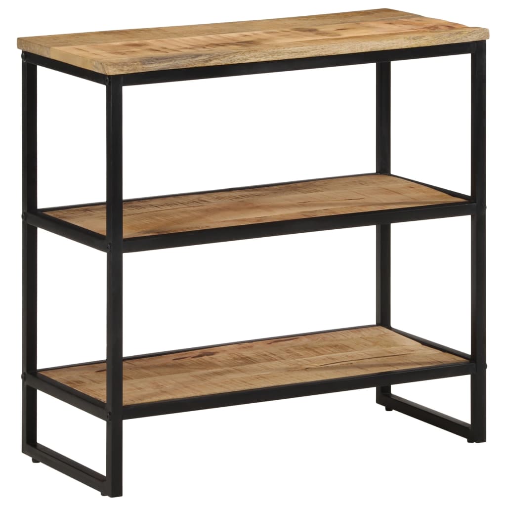 Konsolentisch 100X35X70 Cm Raues Massivholz Mango