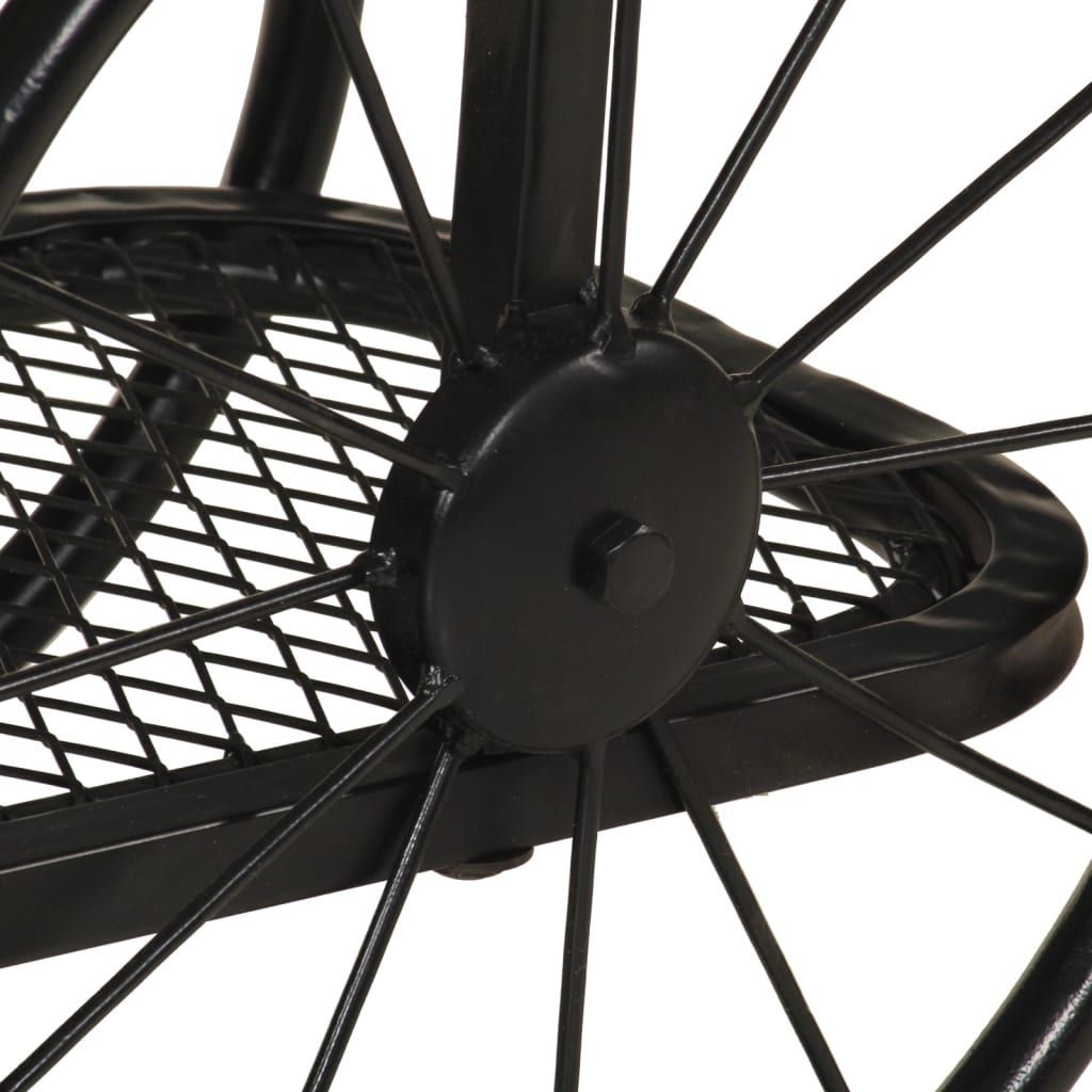 Konsolentisch 112X36X76 Cm Massivholz Mango Und Eisen