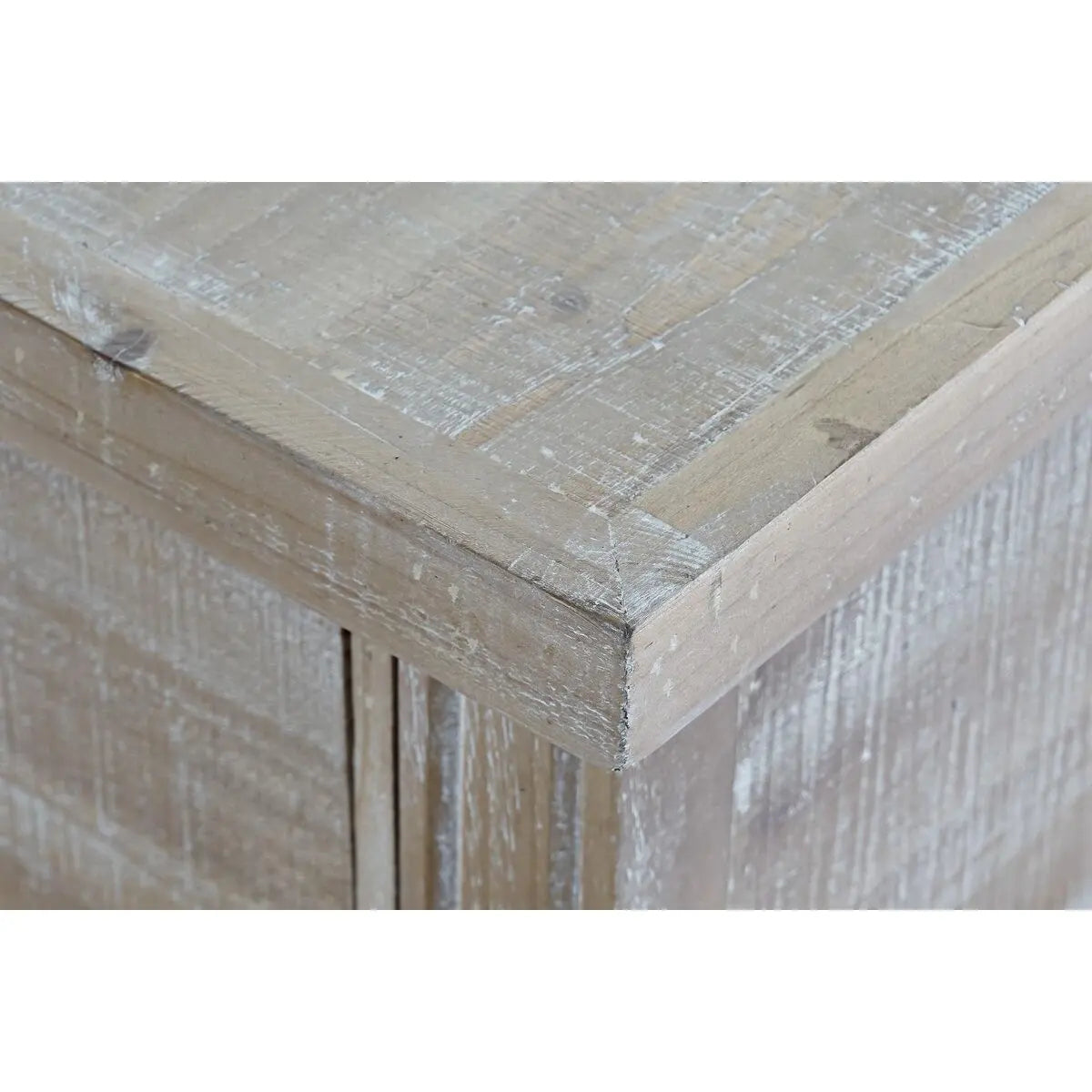 Konsolentisch aus Tannenholz & Metall – 3 Schubladen, 1 Ablage Bigbuy