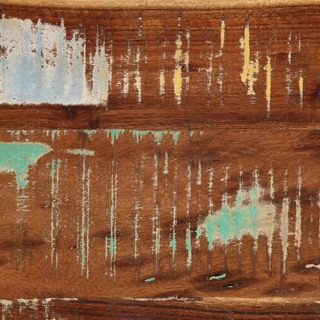 Schuhbank Mehrfarbig 100 X 40 X 50 Cm Massivholz Altholz