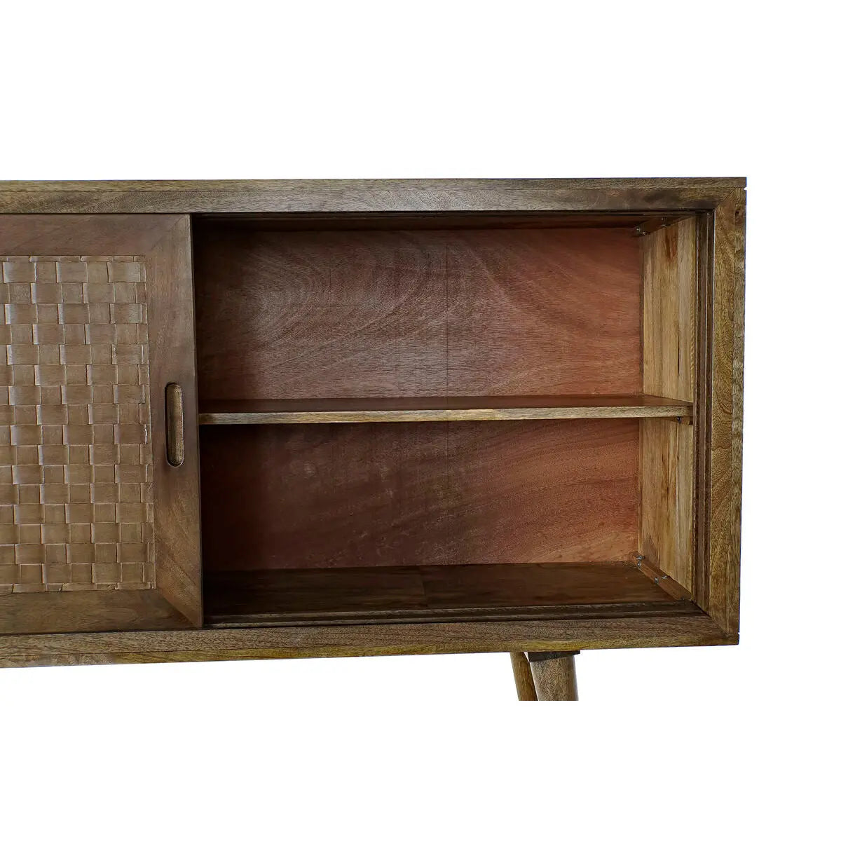 Massives Sideboard aus Mangoholz – 4 Schubladen & 4 Fächer, 160 cm Bigbuy